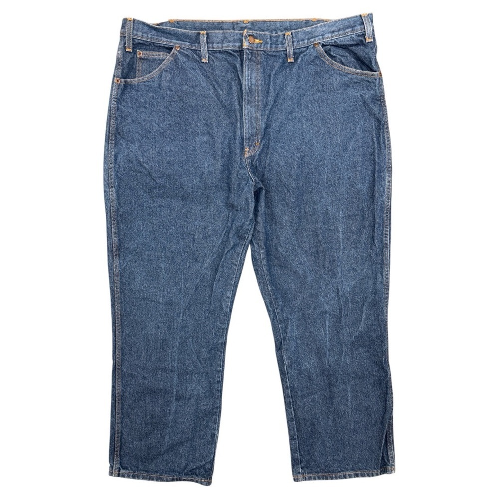 Dickies Men's Blue Jeans Work Regular Fit Straight Leg Denim Casual Size 44x30